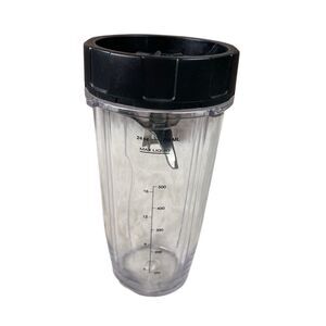 Nutra Ninja 24 oz Clear Blending Cup Preowned Never Used